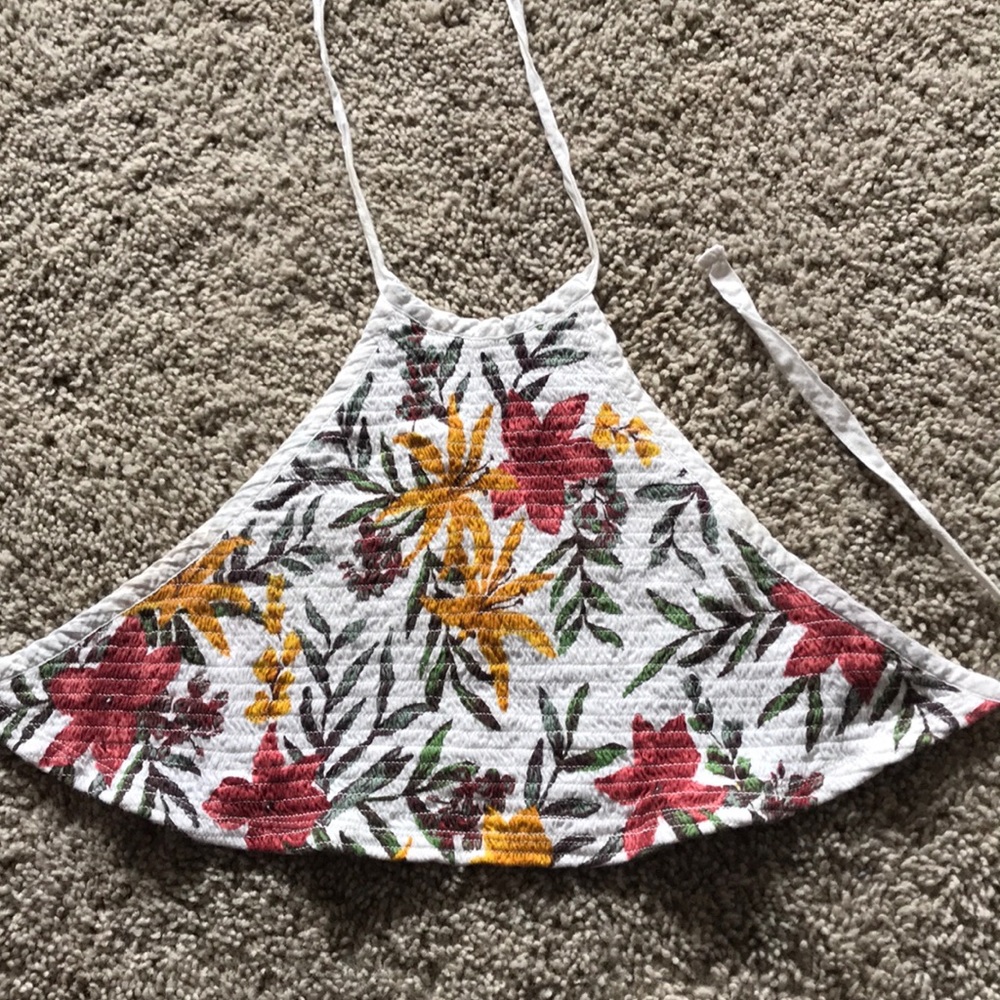 Urban outfitters halter crop top